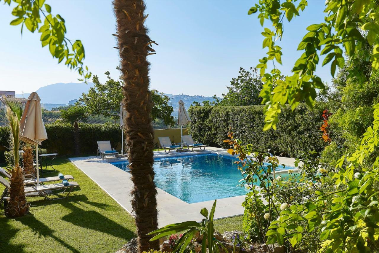 Castello Villa Daphnes - Private Pool & Whirlpool Dhafnes Bagian luar foto